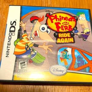Nintendo DS Game (phineas And Ferb)  Ride Again